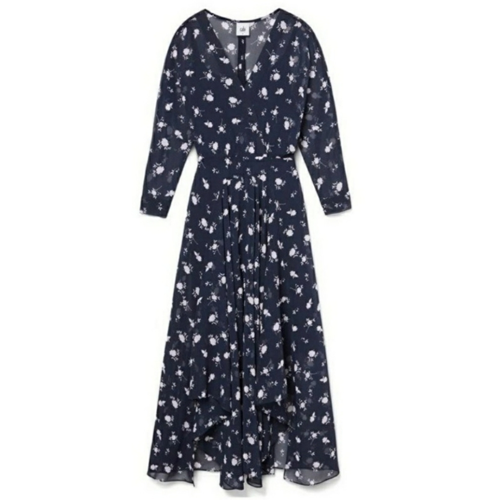 Cabi Sheer Pemberley Maxi Dress